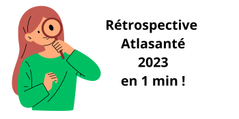 Visuel Rétrospective 2023 Atlasanté 